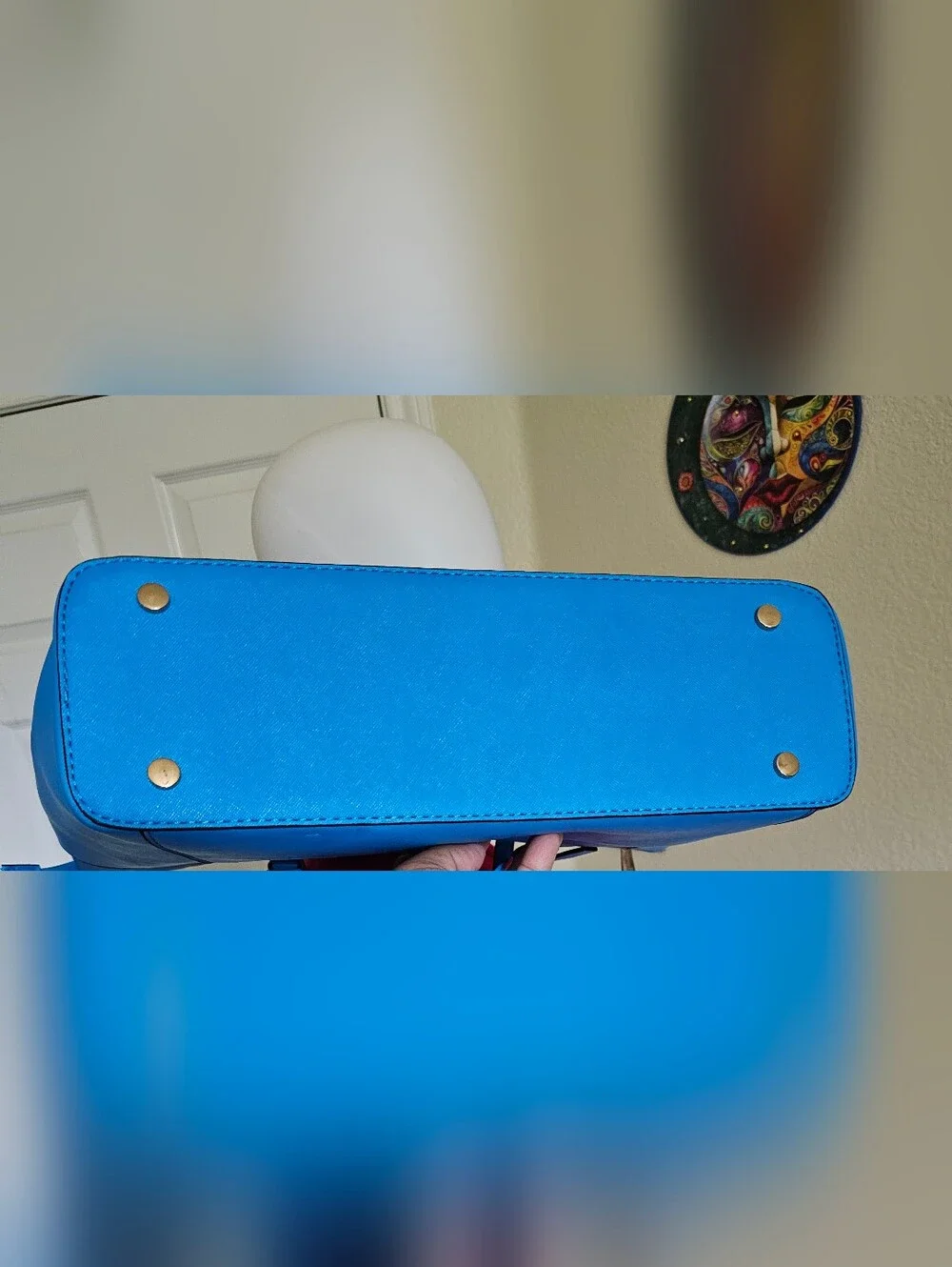 Michael Kors Turquoise Blue Tote